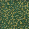 100% Cotton Poplin Christmas Prints Green 0514