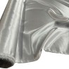 Crepe Satin Fabric Silver1