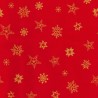 100% Cotton Poplin Christmas Prints Red 0524