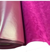 Pvc Backed Faux Suede Fabric to Clear