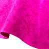 Pvc Backed Faux Suede Fabric to Clear Cerise2