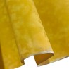 Pvc Backed Faux Suede Fabric to Clear Yellow3