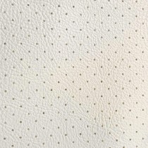 Perforated Leatherette Fabric Ivory2