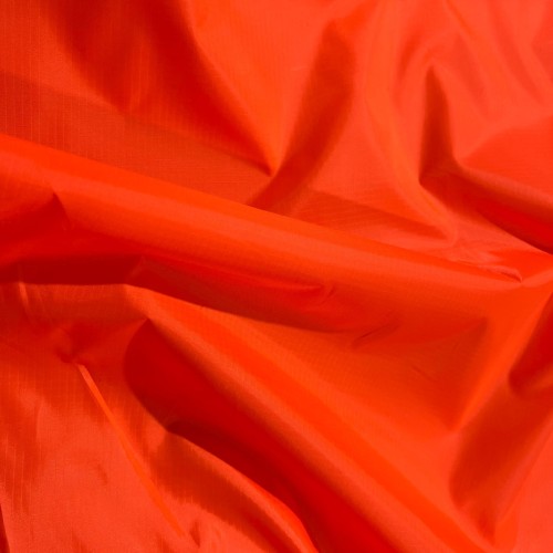 Ripstop Tear Resistant Polyester Fabric High Viz Orange