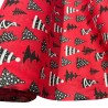 Cotton Christmas Prints Christmas Trees red1