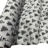 Cotton Christmas Prints Christmas Trees Grey1