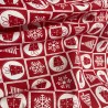 Cotton Christmas Prints Christmas Gifts Red 2