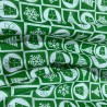 Cotton Christmas Prints Christmas Green gifts 2