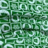 Cotton Christmas Prints Christmas Green gifts 2