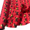 Cotton Christmas Prints small Dogs Red1