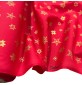 Cotton Christmas Prints Stars and Flakes Red1