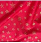Cotton Christmas Prints Stars and Flakes Red2