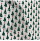 Cotton Christmas Prints Green Trees2