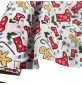 Cotton Christmas Prints Stockings and Canes 1