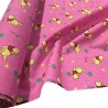 Printed Polycotton Designs Pooh Pink1