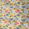 Printed Polycotton Designs On The Farm Cream 2