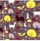 Printed Polycotton Designs Forest Animals 3