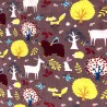 Printed Polycotton Designs Forest Animals 3