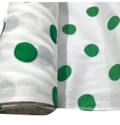 Polycotton Polka Dots 