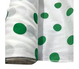 Polycotton Polka Dots 