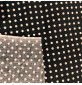 Polycotton Fabric Polka Dots Black3
