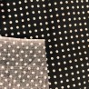 Polycotton Fabric Polka Dots Black3