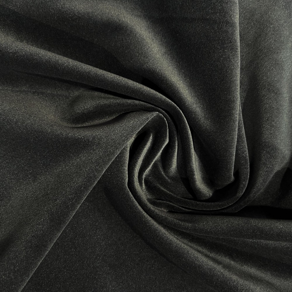 Black Cotton Velour Fabric – Nature's Fabrics