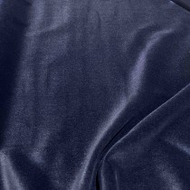 Cotton Velvet Fabric Navy2