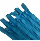 Chocolate Nylon Zips Pack Of 5 (closed end) Teal1