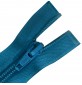 Chocolate Nylon Zips Pack Of 5 (closed end) Teal2