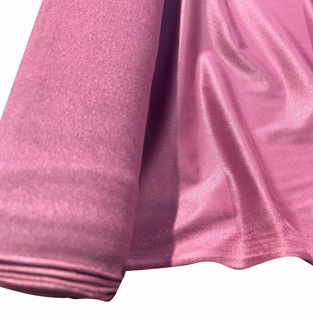 Stretch Suede Fabric Mauve 1