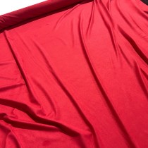 Stretch Suede Fabric Red3