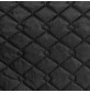 Quilted Fabric Polycotton Double Diamond Black3