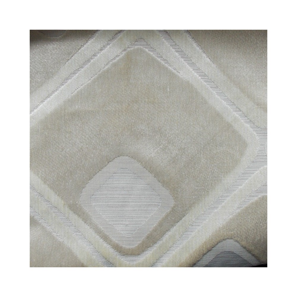 Fire Retardant Benwick Upholstery Fabric Cream