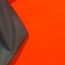 Waterproof Polyester To Clear High Viz Orange 3