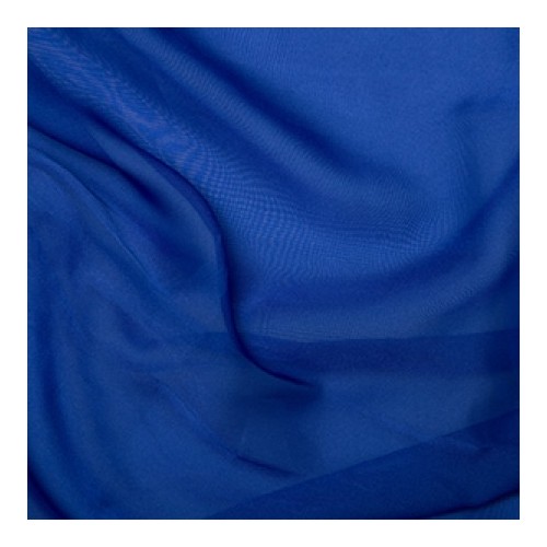 Crepe Chiffon Fabric Royal