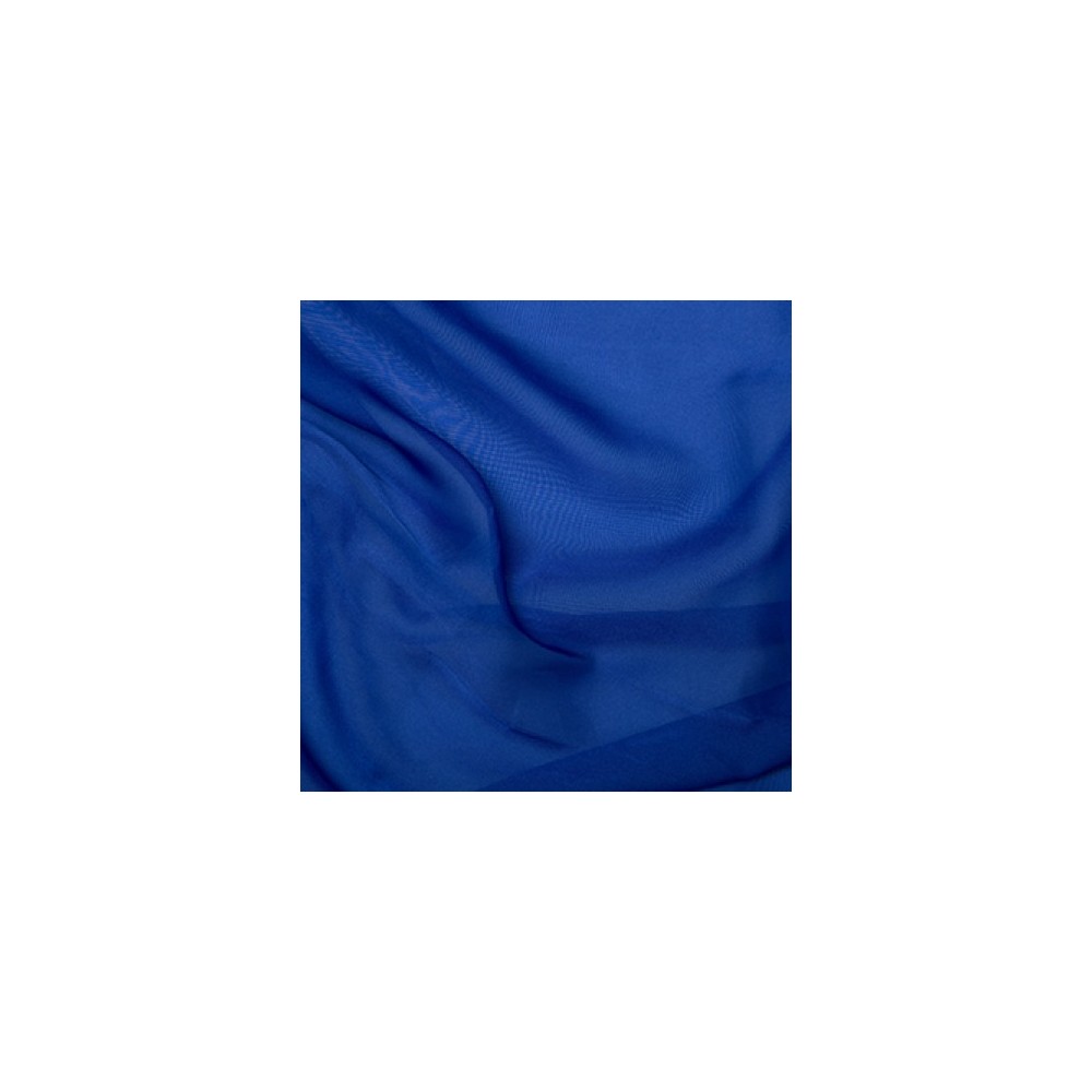 Crepe Chiffon Fabric Royal