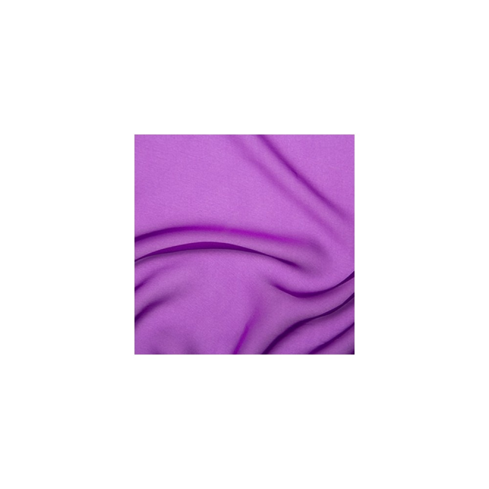 Crepe Chiffon Fabric Purple