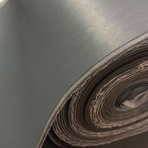4MM Foam Backed Leatherette Fabric Grey 1