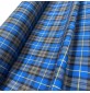 Viscose Tartan Fabric Royal Blue2