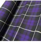 Viscose Tartan Fabric Purple3