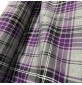 Viscose Tartan Fabric Purple and Grey1