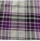 Viscose Tartan Fabric Purple and Grey2