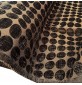 Clearance Striped Upholstery Big Spots Choco 1