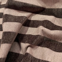 Clearance Striped Upholstery Fat Stripes Chocolate3