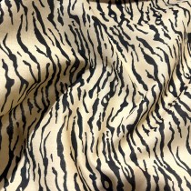 Animal Prints Polycotton Fabric Tiger3