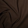 Washed Linen-Look Cotton Brown