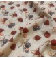 To Clear!  100% Cotton Curtain Fabric Summer Berries 2