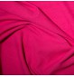 Washed Linen-Look Cotton Cerise