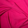 Washed Linen-Look Cotton Cerise